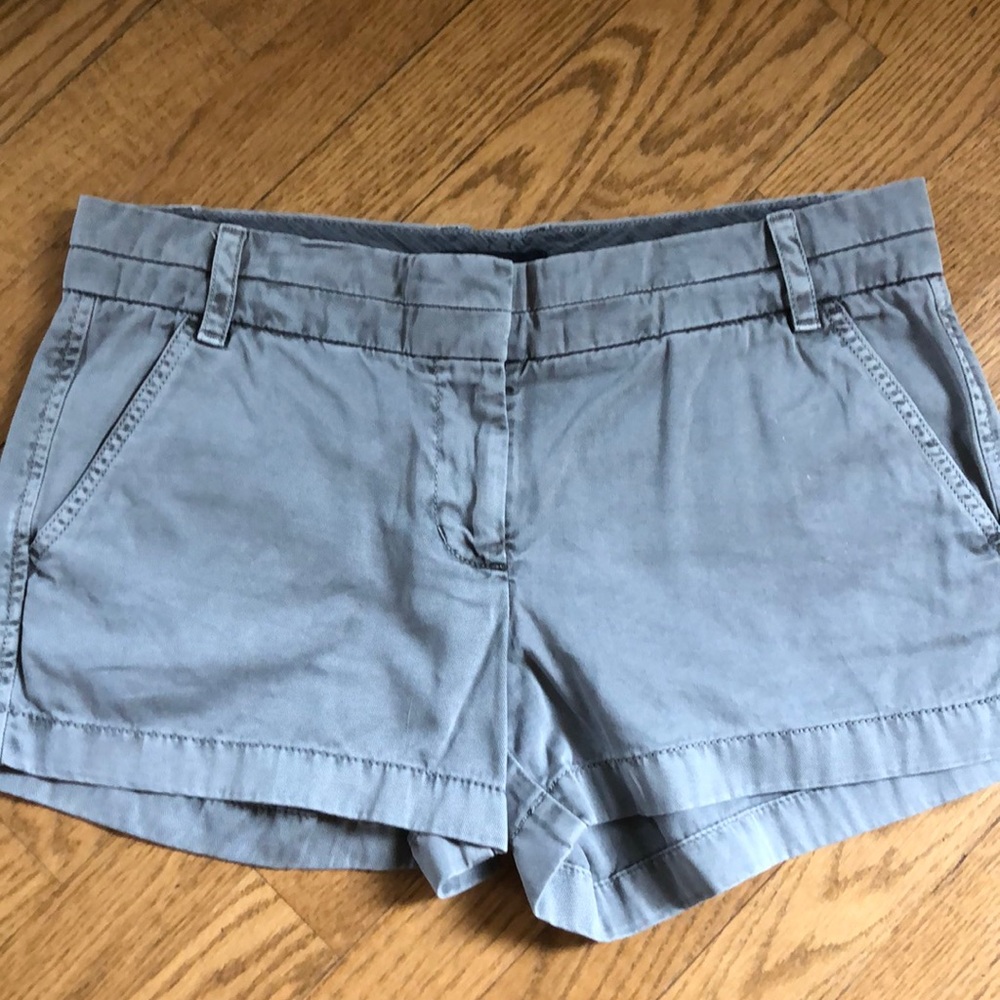 Gray JCREW Chino shorts